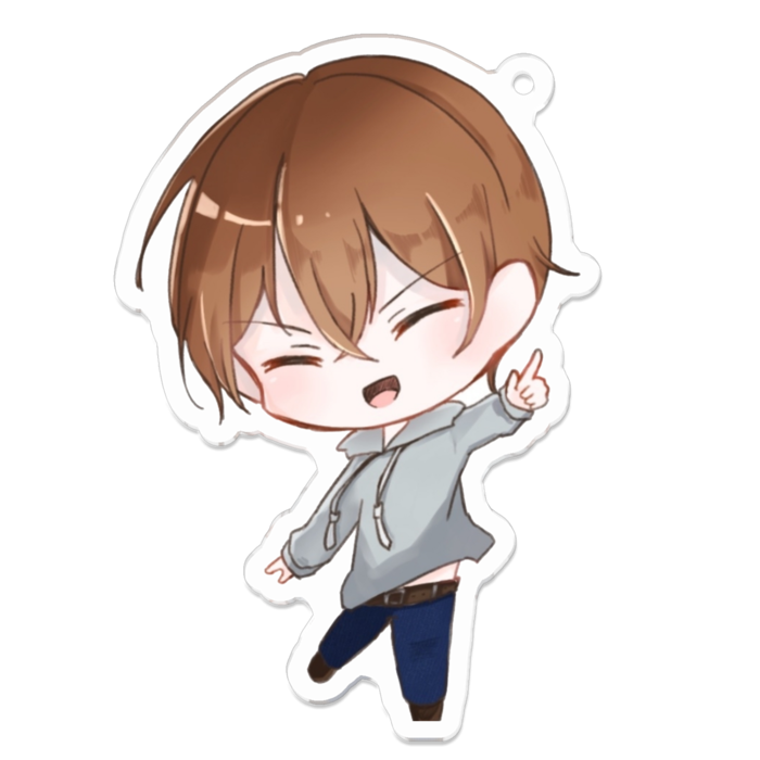 アクリルキーホルダー - 70 x 70 (mm)