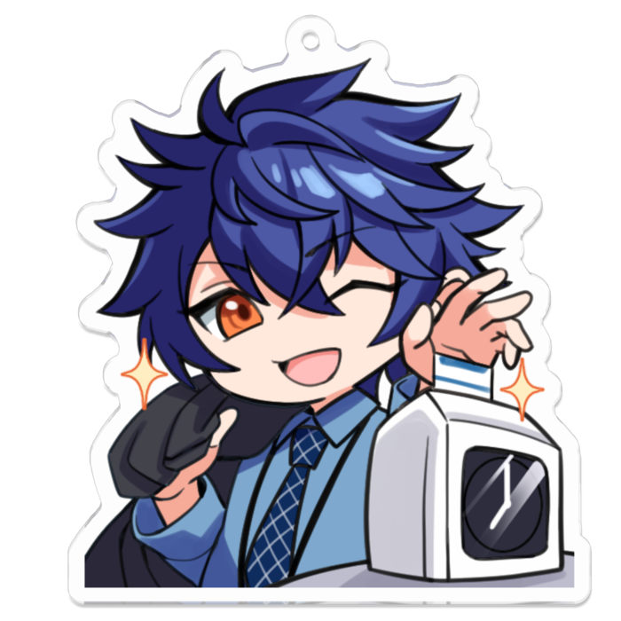 アクリルキーホルダー - 70 x 70 (mm)