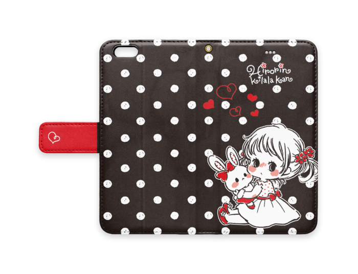 手帳型iPhoneケース - iPhone 6 Plus / 6s Plus - ストラップ穴 あり