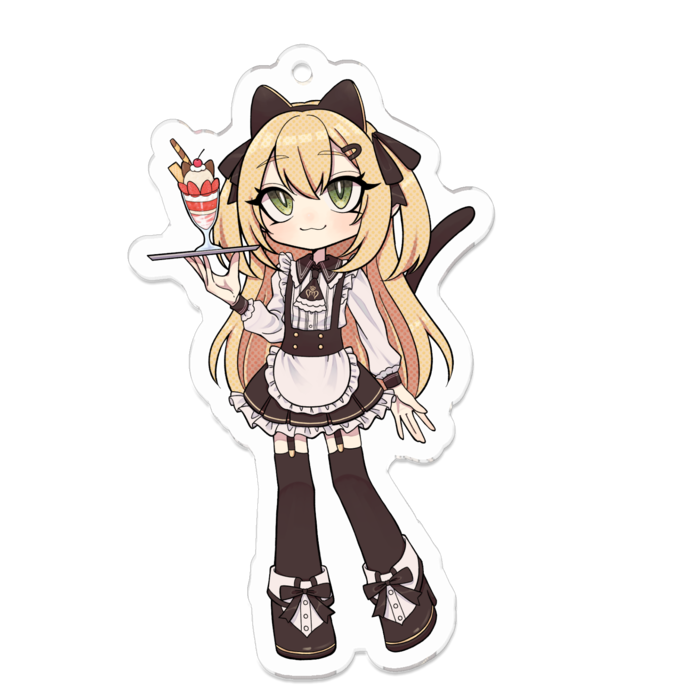 アクリルキーホルダー - 70 x 70 (mm)