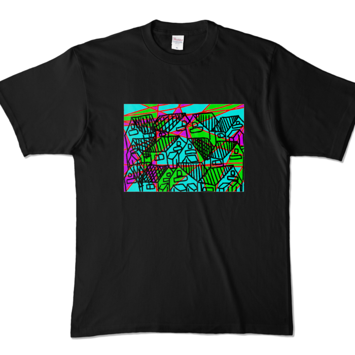 カラーTシャツ - XL - ブラック (濃色)