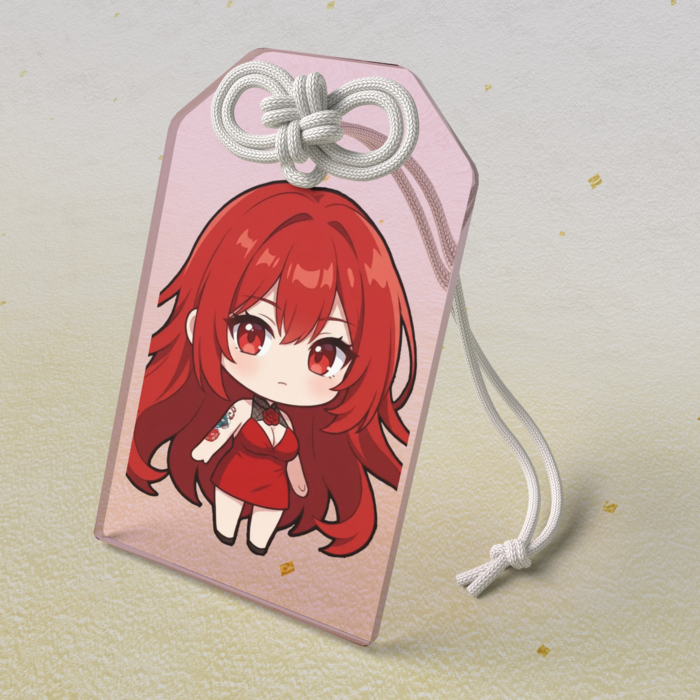 アクリルお守り - 50 × 80mm