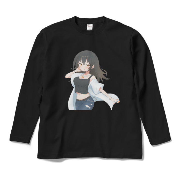 ロングスリーブTシャツ - M - ブラック