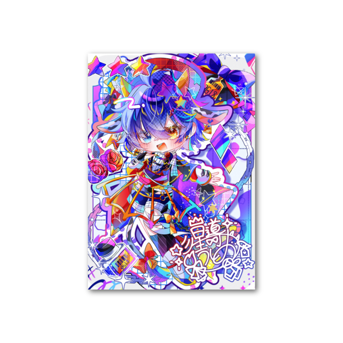 フォト風カード - 縦 - 片面