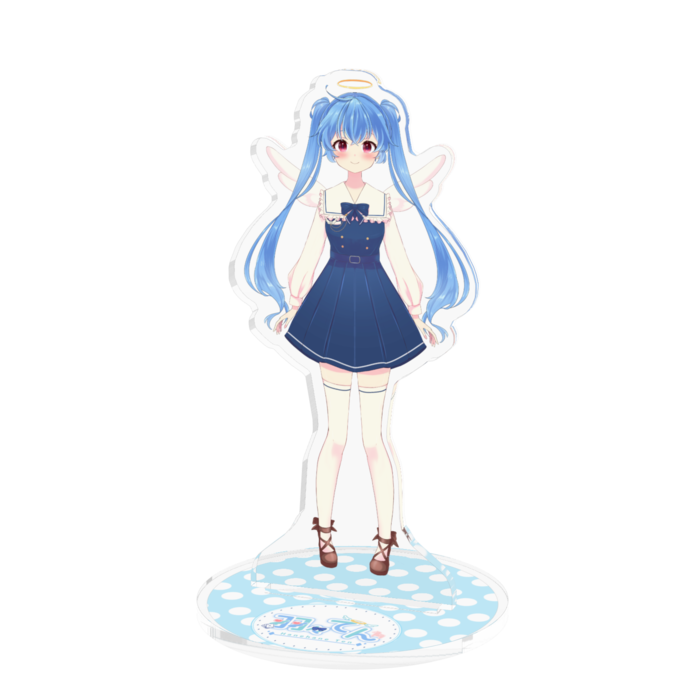 アクリルフィギュア[初号機ワンピース] - 100x100mm