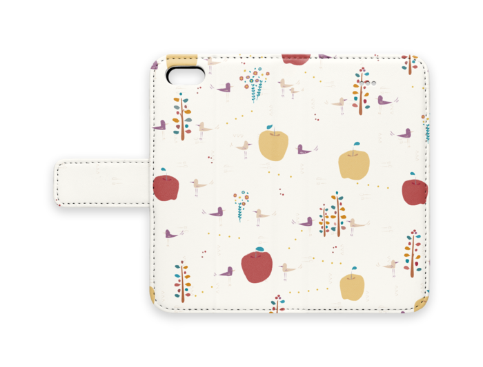 手帳型iPhoneケース - iPhone 5 / SE - ストラップ穴 なし