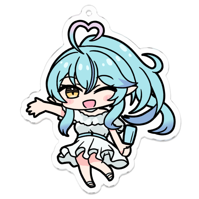 アクリルキーホルダー - 70 x 70 (mm)