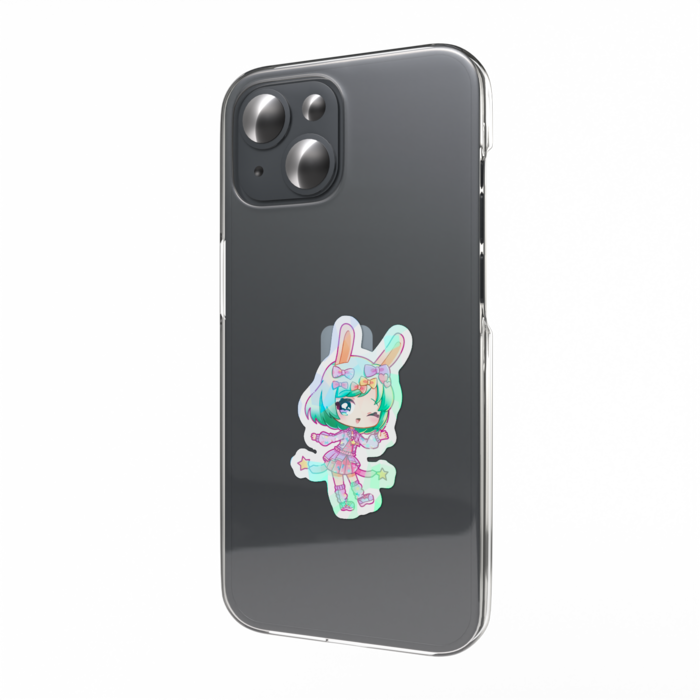 ホログラムスマホステッカー - 縦