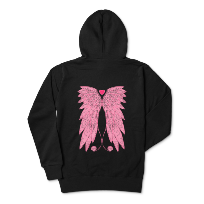 ジップパーカー - L - ブラック