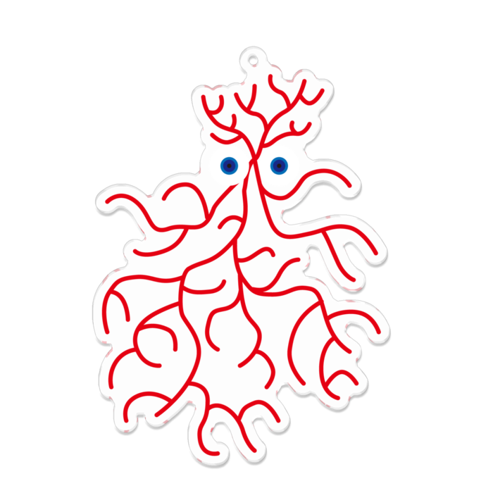 アクリルキーホルダー - 100 x 100 (mm)