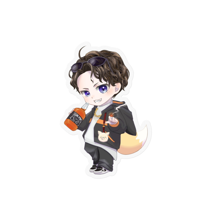 ステッカー - 100 x 100 (mm)