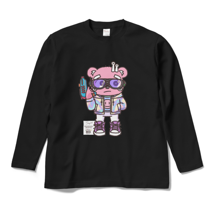 ロングスリーブTシャツ - M - ブラック