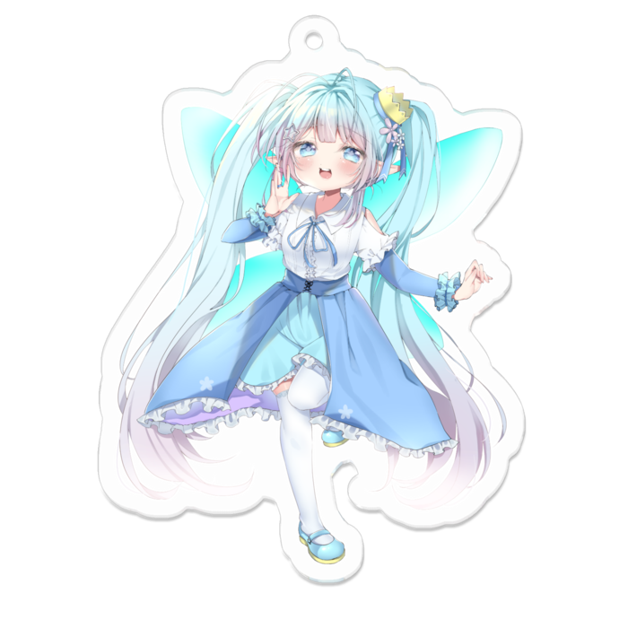 アクリルキーホルダー - 70 x 70 (mm)