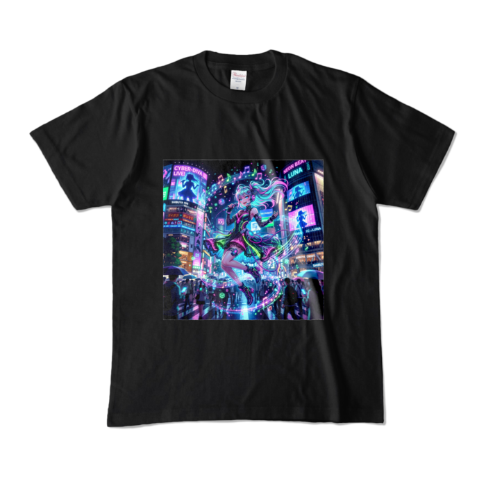 カラーTシャツ - M - ブラック (濃色)