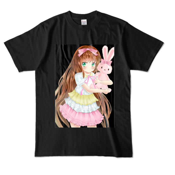 カラーTシャツ - L - ブラック (濃色)