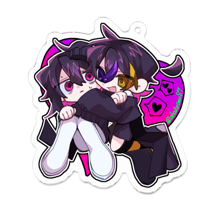 アクリルキーホルダー - 70 x 70 (mm)