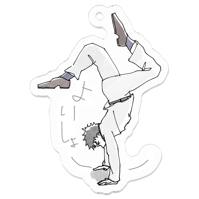 アクリルキーホルダー - 50 x 50 (mm)