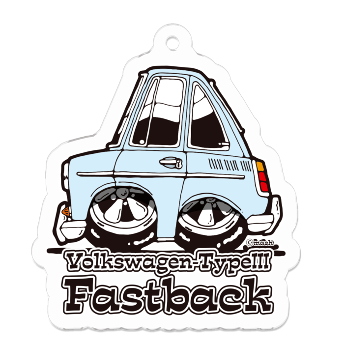 Vw Type3 Fastbackキーホルダー Mashimarodo Booth