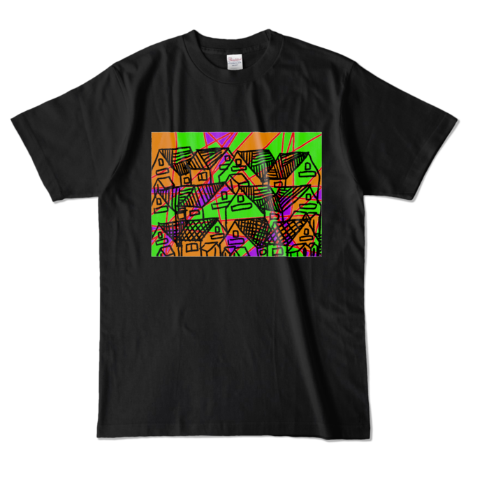 カラーTシャツ - L - ブラック (濃色)