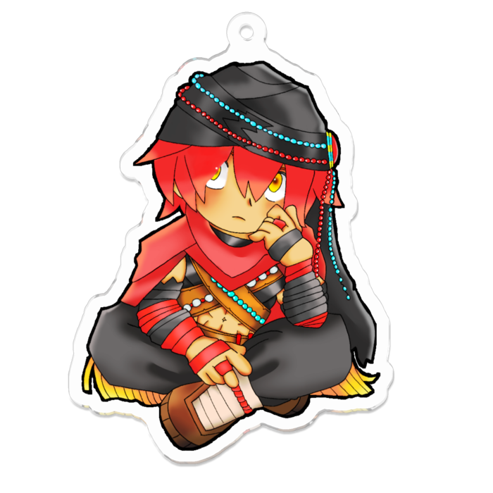 アクリルキーホルダー - 70 x 70 (mm)   