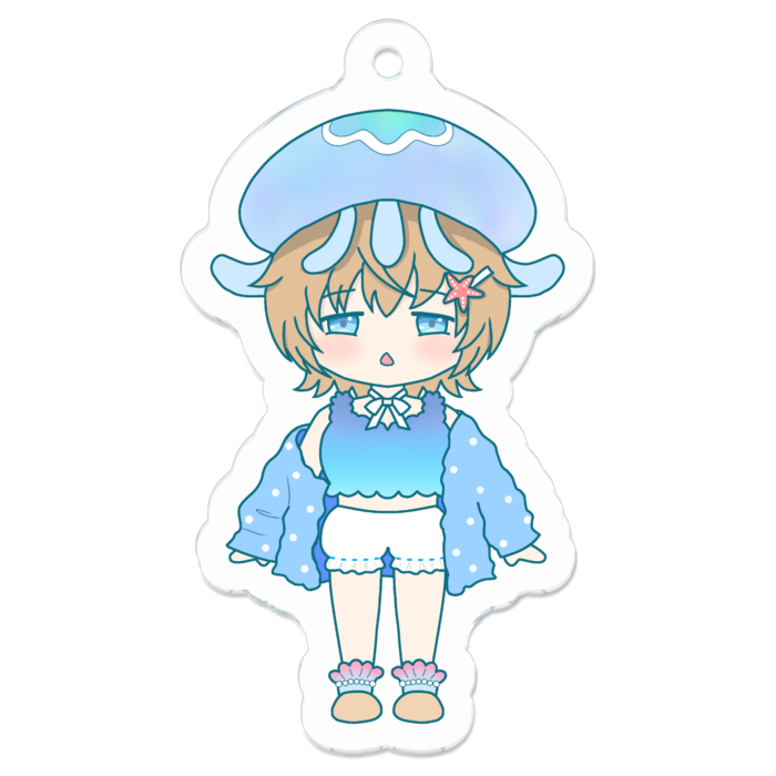 アクリルキーホルダー - 50 x 50 (mm)