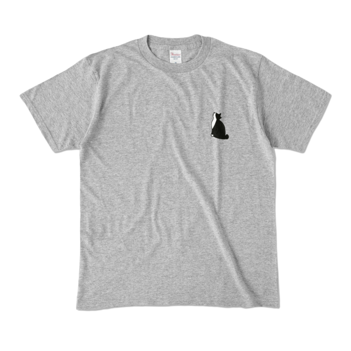 カラーTシャツ - M - 杢グレー (濃色)