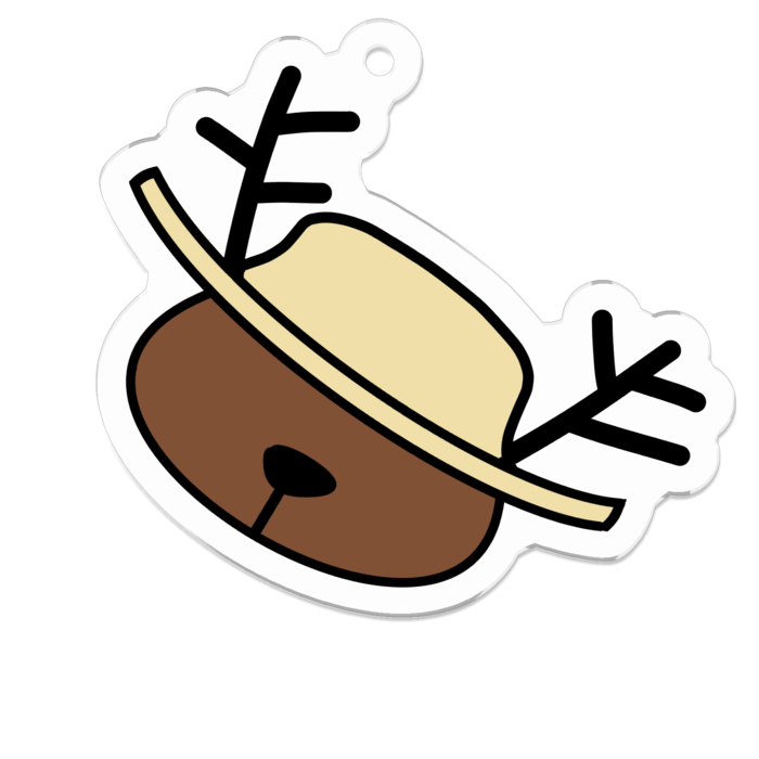 アクリルキーホルダー - 50 x 50 (mm)