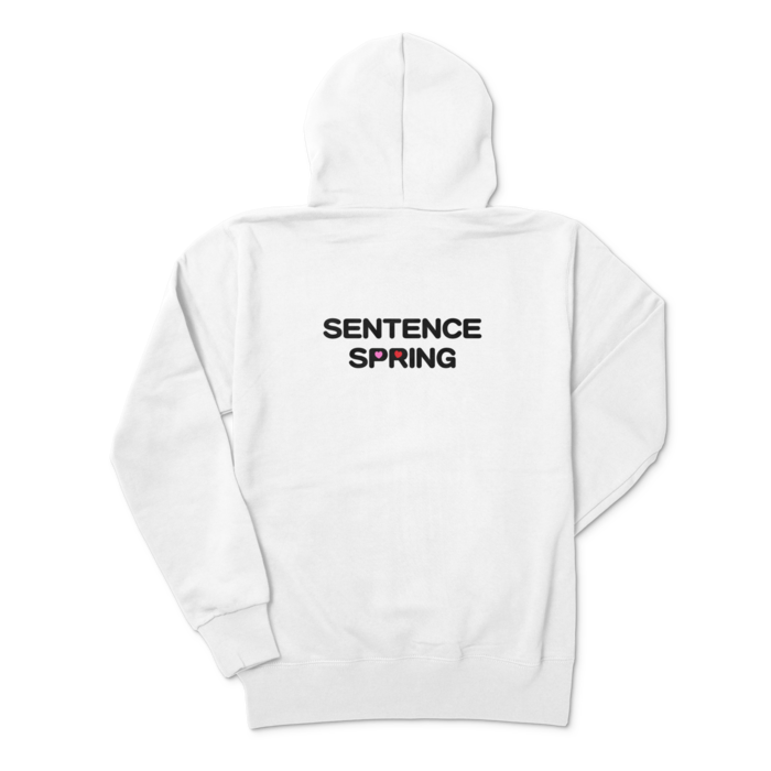 ジップパーカー - M - 背面