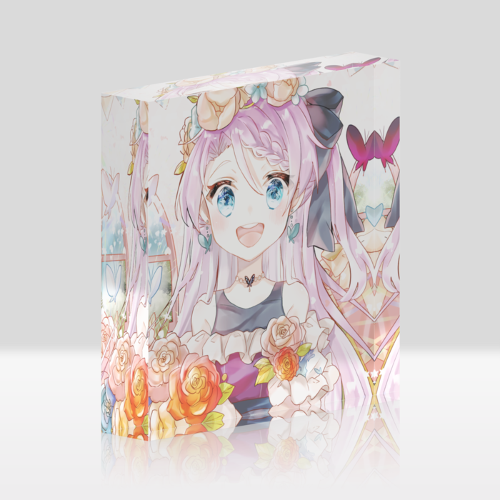 アクリルブロック - 100x100mm