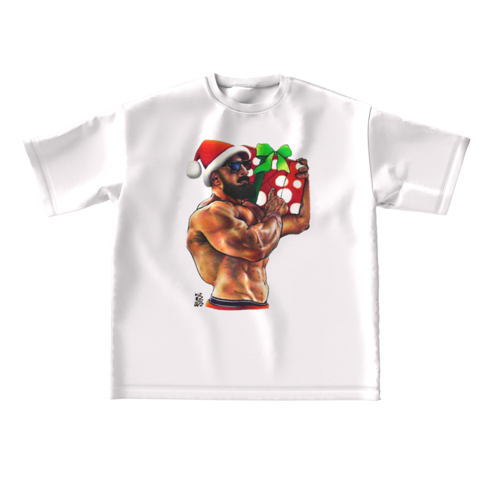 ビッグシルエットTシャツ - L - 両面