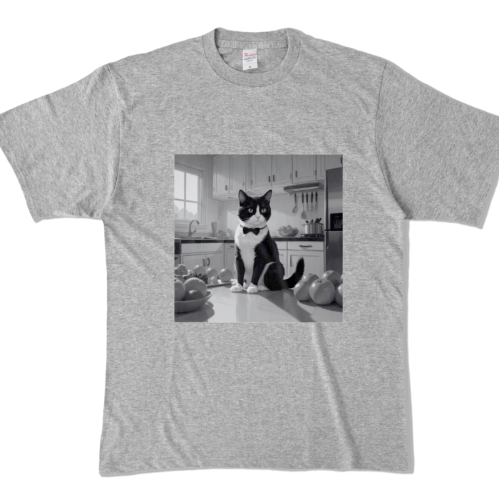 カラーTシャツ - XL - 杢グレー (濃色)