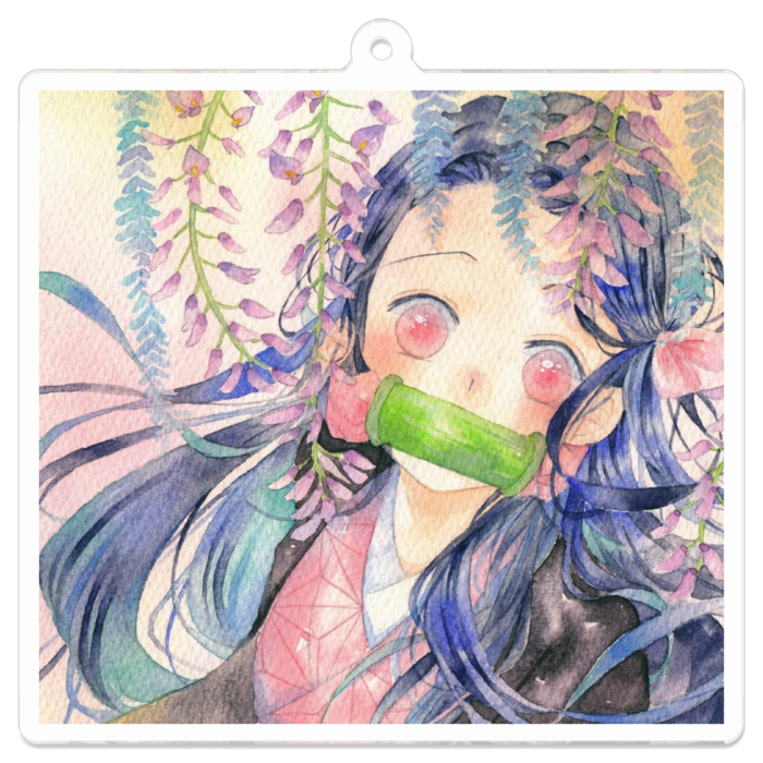 アクリルキーホルダー - 70 x 70 (mm)
