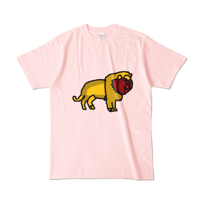 カラーTシャツ - L - ライトピンク （淡色）