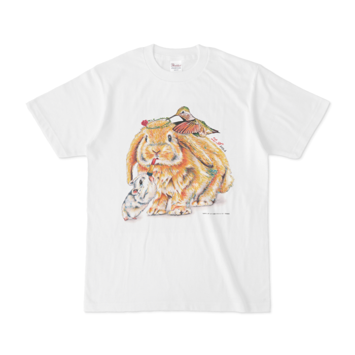 Tシャツ - S - 正面 - 白