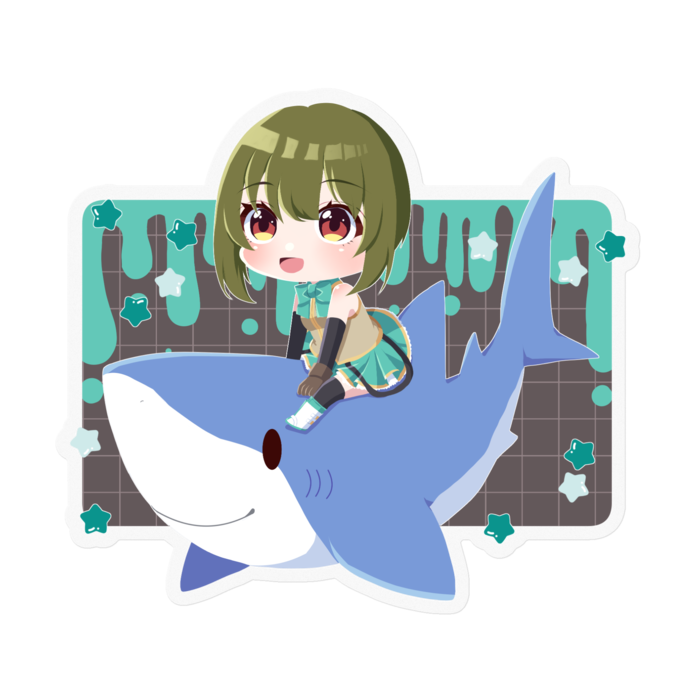 ステッカー - 100 x 100 (mm)