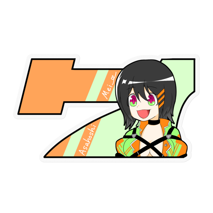 ステッカー - 100 x 100 (mm)