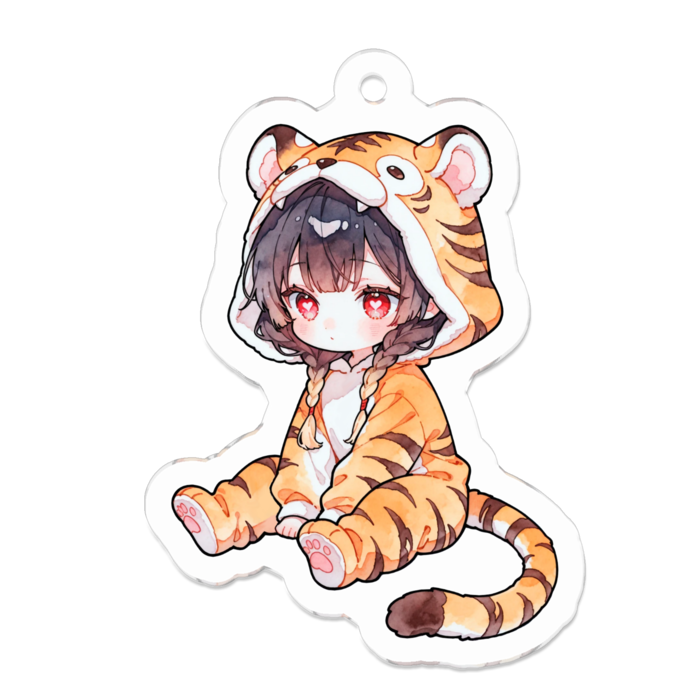 アクリルキーホルダー - 50 x 50 (mm)