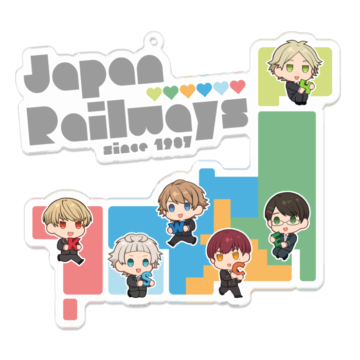 アクリルキーホルダー - 100 x 100 (mm)