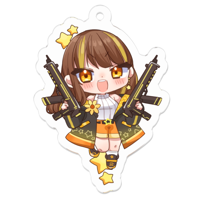 アクリルキーホルダー - 50 × 50 (mm)