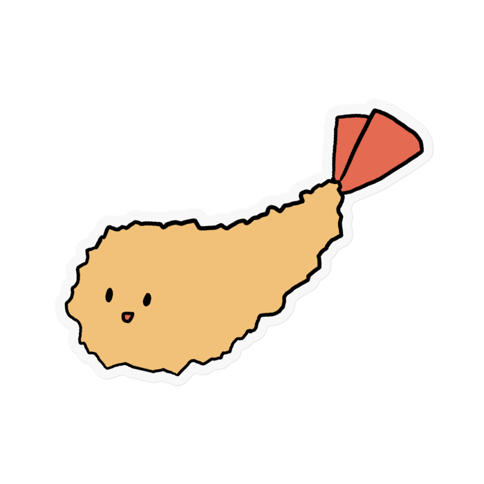 ステッカー - 100 x 100 (mm)