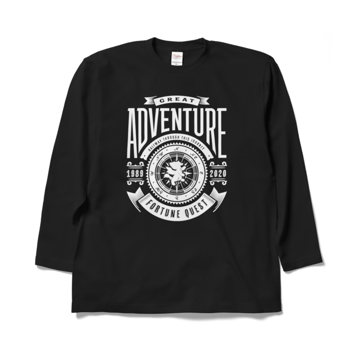 ロングスリーブTシャツ - XL - ブラック