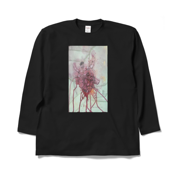 ロングスリーブTシャツ - XL - ブラック