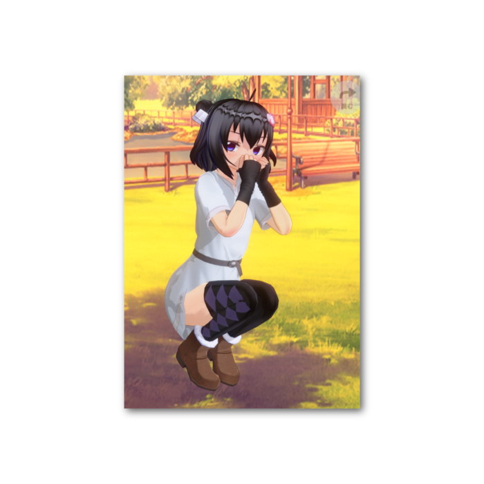フォト風カード - 縦 - 片面