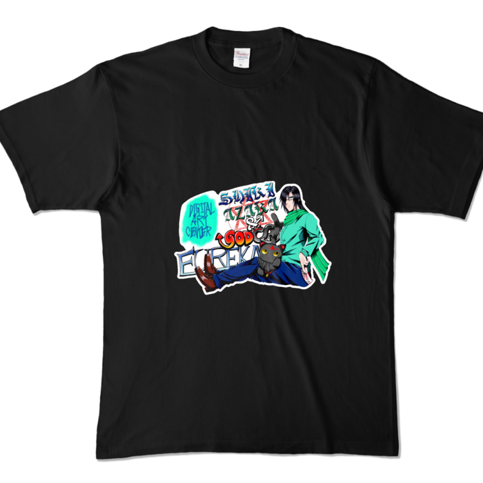 カラーTシャツ - XL - ブラック (濃色)