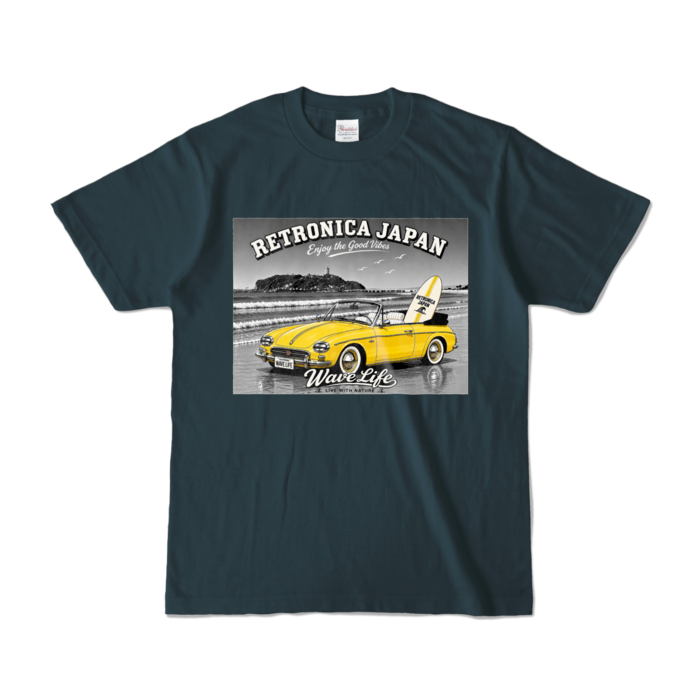 カラーTシャツ - S - デニム (濃色)