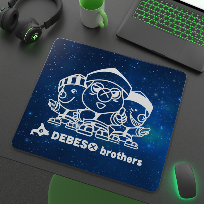 debeso brothers  ガラスマウスパッド - 450 × 400mm(1)