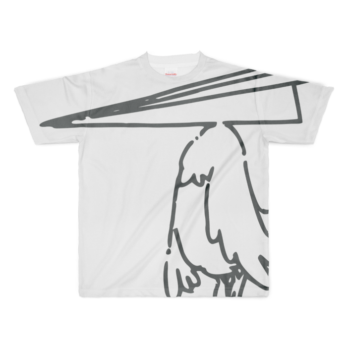 フルグラフィックTシャツ - XL - 両面印刷