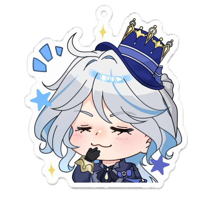 アクリルキーホルダー - 70 x 70 (mm)