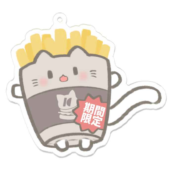アクリルキーホルダー - 70 x 70 (mm)