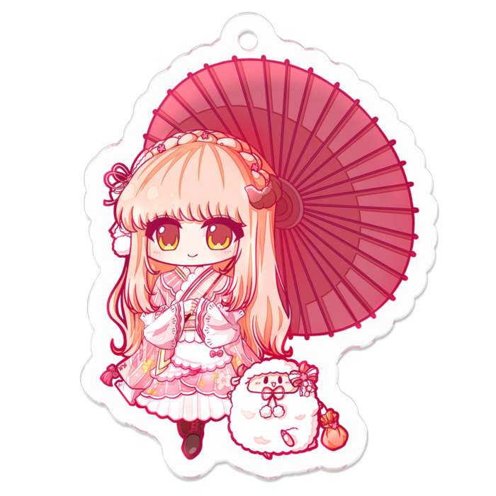 おさんぽひつじ - 50 x 50 (mm)